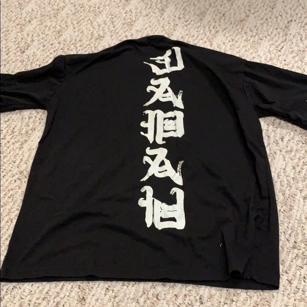 Black Script Tee - Picture 2 of 2